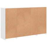 Sideboards with LED Lights 3 pcs White Engineered Wood - Extra Image