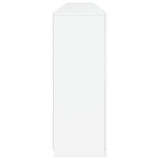 Sideboard with LED Lights White 283x37x100 cm