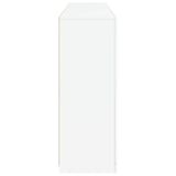 Sideboard with LED Lights White 162x37x100 cm