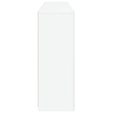 Sideboard with LED Lights White 181.5x37x100 cm