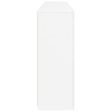 Sideboard with LED Lights White 202x37x100 cm