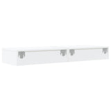 TV Cabinets with LED Lights 2 pcs White 60x35x15.5 cm - Extra Image