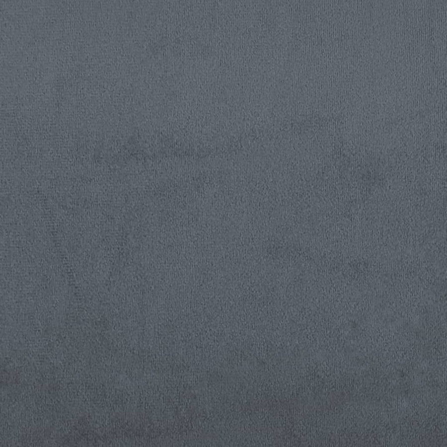 Bed Frame "Dover" Dark Grey 180x200 cm King Velvet