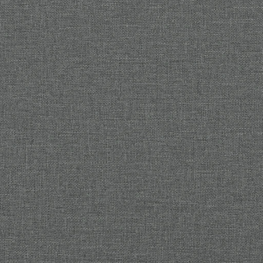 Headboard Cushion "Hvar" Dark Grey 90 cm Fabric