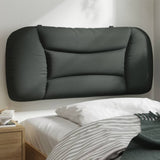 Headboard Cushion "Hvar" Dark Grey 90 cm Fabric