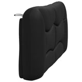 Headboard Cushion "Hvar" Black 152 cm Queen Faux Leather