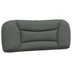 Headboard Cushion "Hvar" Dark Grey 107 cm King Single Fabric