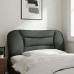 Headboard Cushion "Hvar" Dark Grey 107 cm King Single Fabric