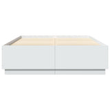 Bed Frame without Mattress White 150x200 cm - Top-Down View