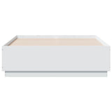 Bed Frame without Mattress White 135x190 cm - Top-Down View