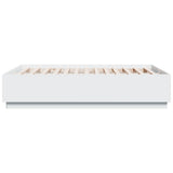 Bed Frame without Mattress White 135x190 cm - 45-Degree Angle