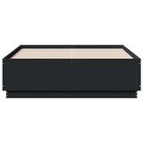 Bed Frame without Mattress Black 135x190 cm - Top-Down View