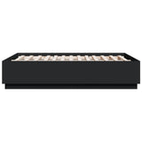 Bed Frame without Mattress Black 135x190 cm - 45-Degree Angle