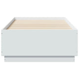 Bed Frame without Mattress White 90x190 cm