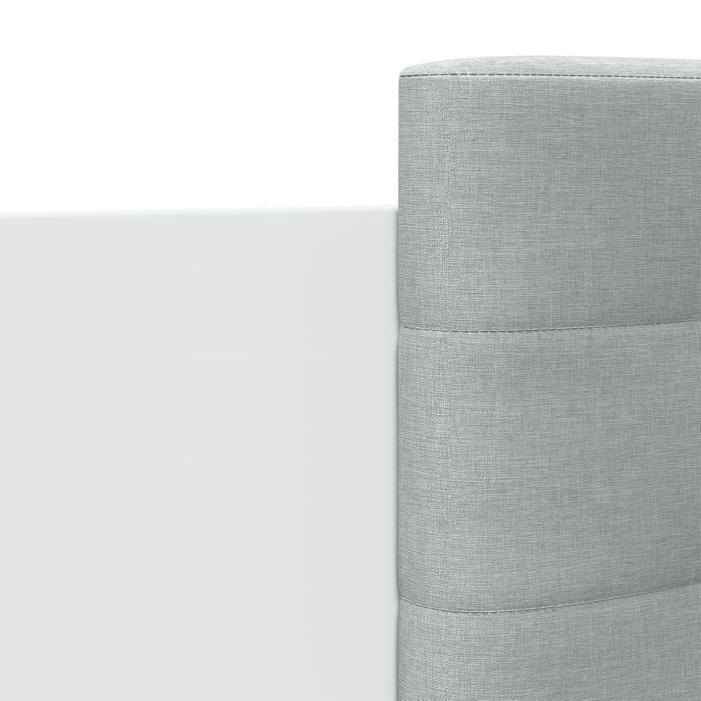 Bed Frame without Mattress White 150x200 cm