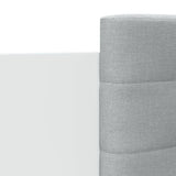 Bed Frame without Mattress White 150x200 cm - Close-Up Angle