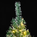 Artificial Christmas Tree 150 LEDs & Flocked Snow 150 cm