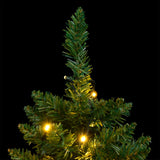 Artificial Hinged Christmas Tree 150 LEDs 120 cm - Front View