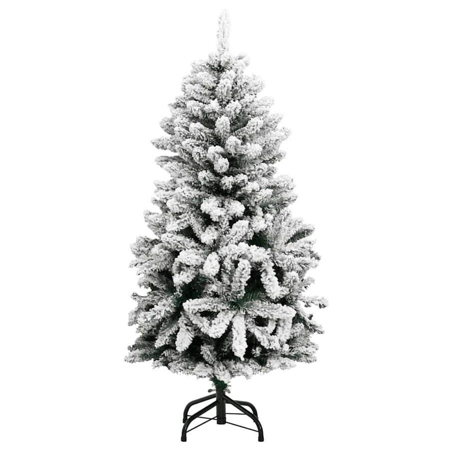 Artificial Hinged Christmas Tree with 150 LEDs & Ball Set 120 cm