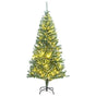 Artificial Christmas Tree 300 LEDs & Flocked Snow 210 cm