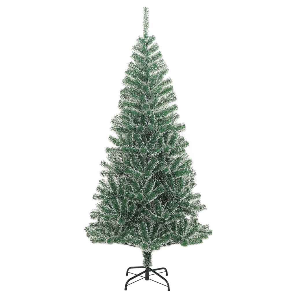Artificial Christmas Tree 300 LEDs & Flocked Snow 210 cm