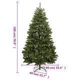Artificial Hinged Christmas Tree 300 LEDs 180 cm - Extra Image