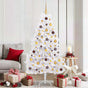 Artificial Christmas Tree 180 cm PVC and Steel White