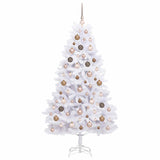 Artificial Christmas Tree 180 cm PVC and Steel White