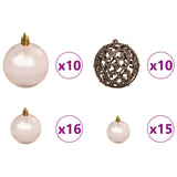 Artificial Christmas Tree 180 cm PVC and Steel White - Low Angle