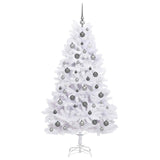 Artificial Christmas Tree White 90 x 90 x 180 cm PVC and Metal