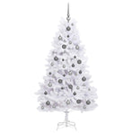 Artificial Christmas Tree 180 cm PVC and Steel White
