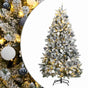 Artificial Hinged Christmas Tree 300 LEDs & Ball Set 180 cm