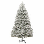 Artificial Hinged Christmas Tree 300 LEDs & Ball Set 240 cm
