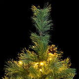 Artificial Hinged Christmas Tree 150 LEDs 150 cm