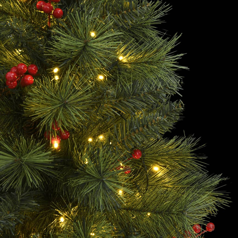 Artificial Hinged Christmas Tree 150 LEDs 150 cm