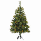 Artificial Hinged Christmas Tree with 150 LEDs & Ball Set 150 cm