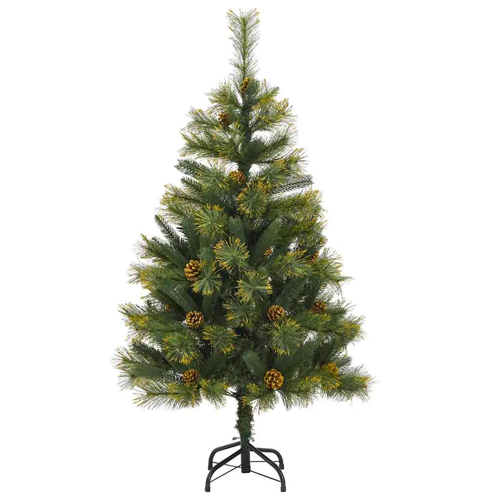 Artificial Hinged Christmas Tree with 150 LEDs & Ball Set 120 cm