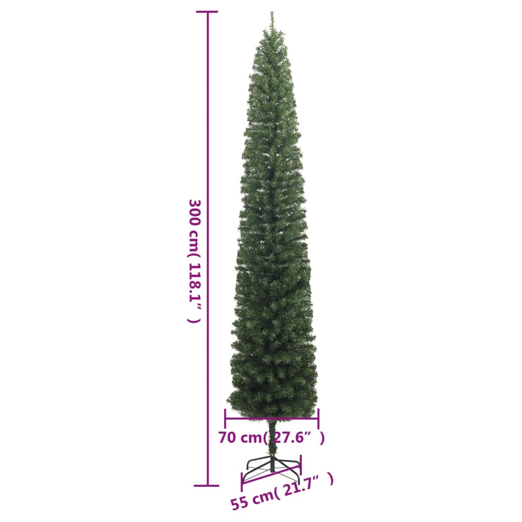 Slim Christmas Tree 300 LEDs 300 cm