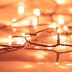 Slim Christmas Tree 300 LEDs & Flocked Snow 300 cm