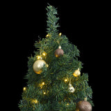 Slim Christmas Tree 300 LEDs & Ball Set 270 cm - Front View
