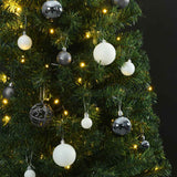 Slim Christmas Tree 300 LEDs & Ball Set 300 cm - Side View