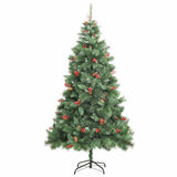Artificial Hinged Christmas Tree with 300 LEDs & Ball Set 180 cm