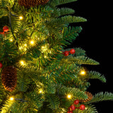 Artificial Hinged Christmas Tree 150 LEDs 150 cm