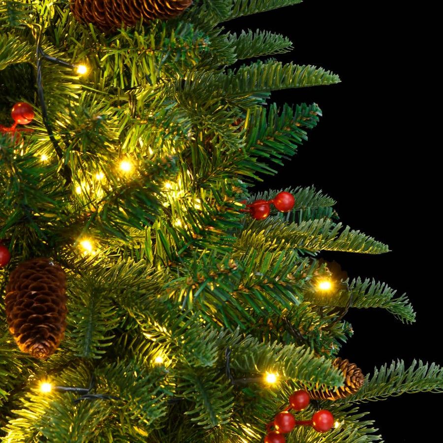 Artificial Hinged Christmas Tree 150 LEDs 150 cm