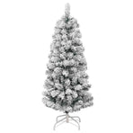 Artificial Hinged Christmas Tree with 150 LEDs & Ball Set 120 cm