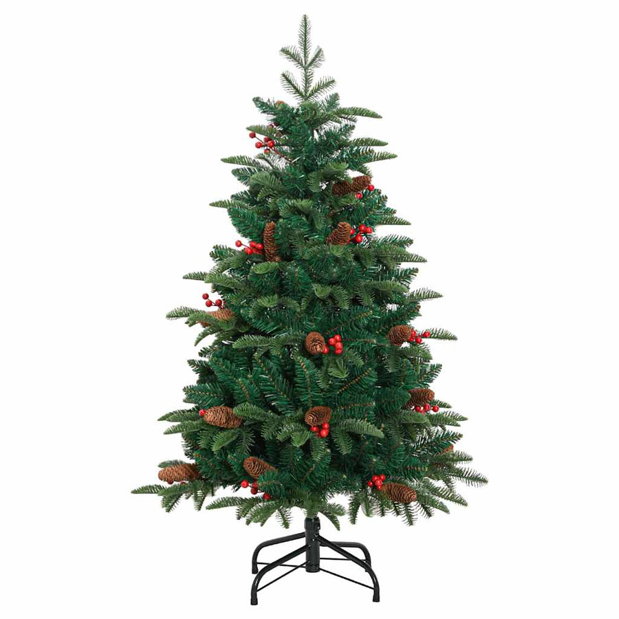 Artificial Hinged Christmas Tree with 150 LEDs & Ball Set 150 cm