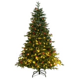 Artificial Hinged Christmas Tree 300 LEDs 180 cm