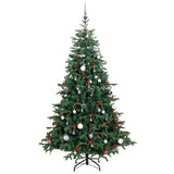 Artificial Hinged Christmas Tree with 300 LEDs & Ball Set 180 cm