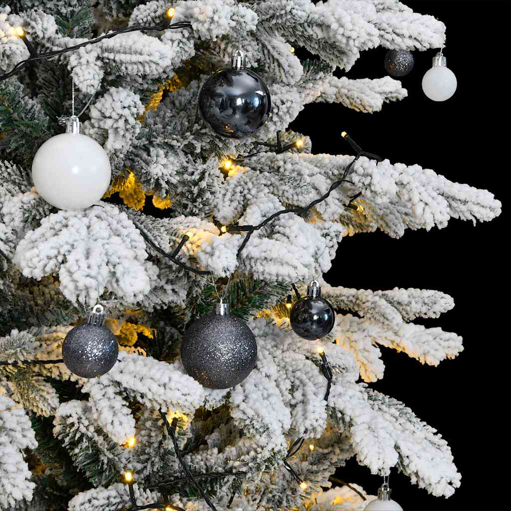 Artificial Hinged Christmas Tree 300 LEDs & Ball Set 180 cm