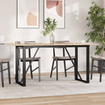 Dining Table Legs O-Frame 120x60x73 cm Steel